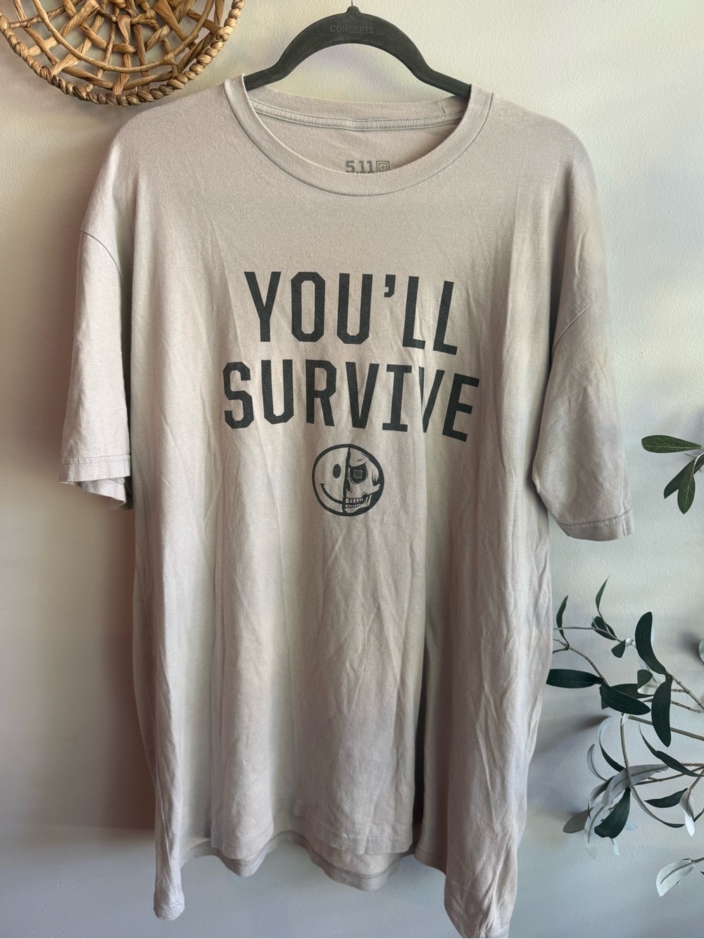 5.11 Tactical You'll Survive T-Shirt 2XL